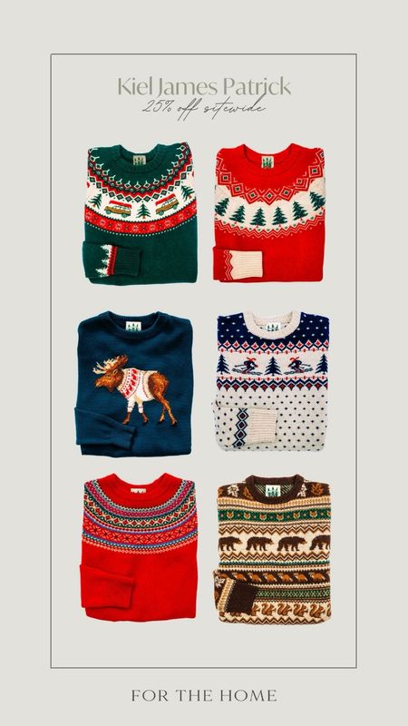 KJP 25% off SITEWIDE! Here are some of my faves! I have the top left sweater. It’s sooo cute. Debating on getting on of the red ones! 

#LTKSeasonal #LTKHoliday