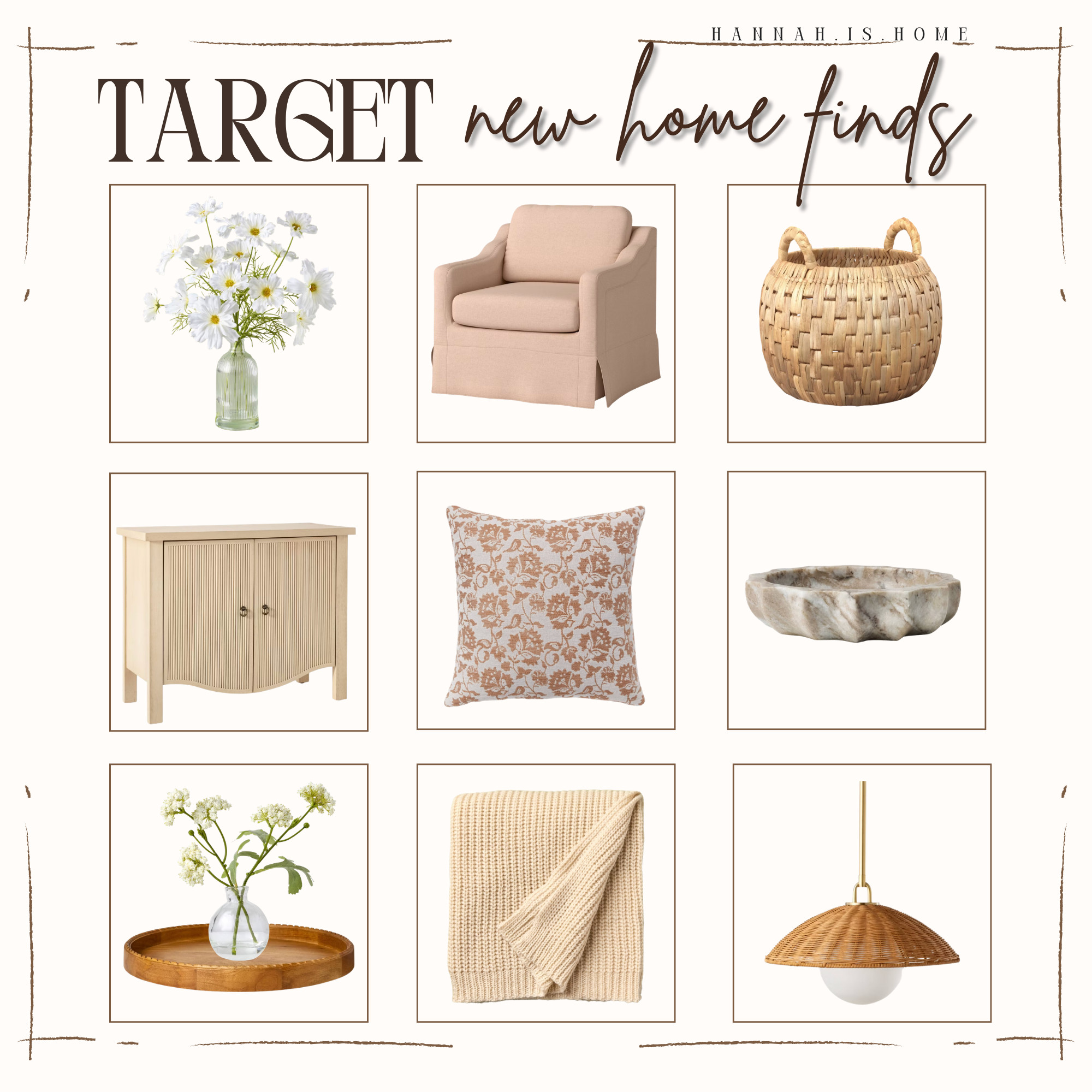 Target Favorites: Home Decor Edition 🏠 Bringing you the pieces everyone is loving right now — cozy textures, neutral tones, and timeless accents. #TargetFinds #TargetHome #TargetStyle#LTKFindsUnder100 

 #LTKSeasonal #LTKHome
