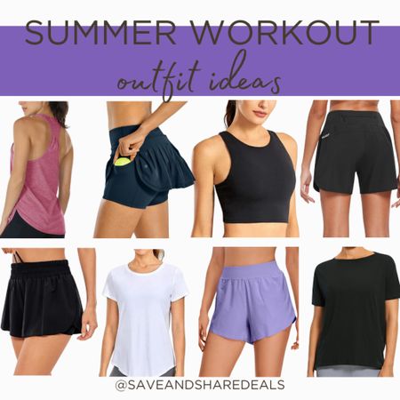 #walmartpartner My go-to summer workout fashion favorites! I love that #walmartfashion offers a variety of short lengths and top styles for a cute workout look! Shop these @walmartfashion athletic finds below!

#LTKSeasonal #LTKstyletip #LTKfitness