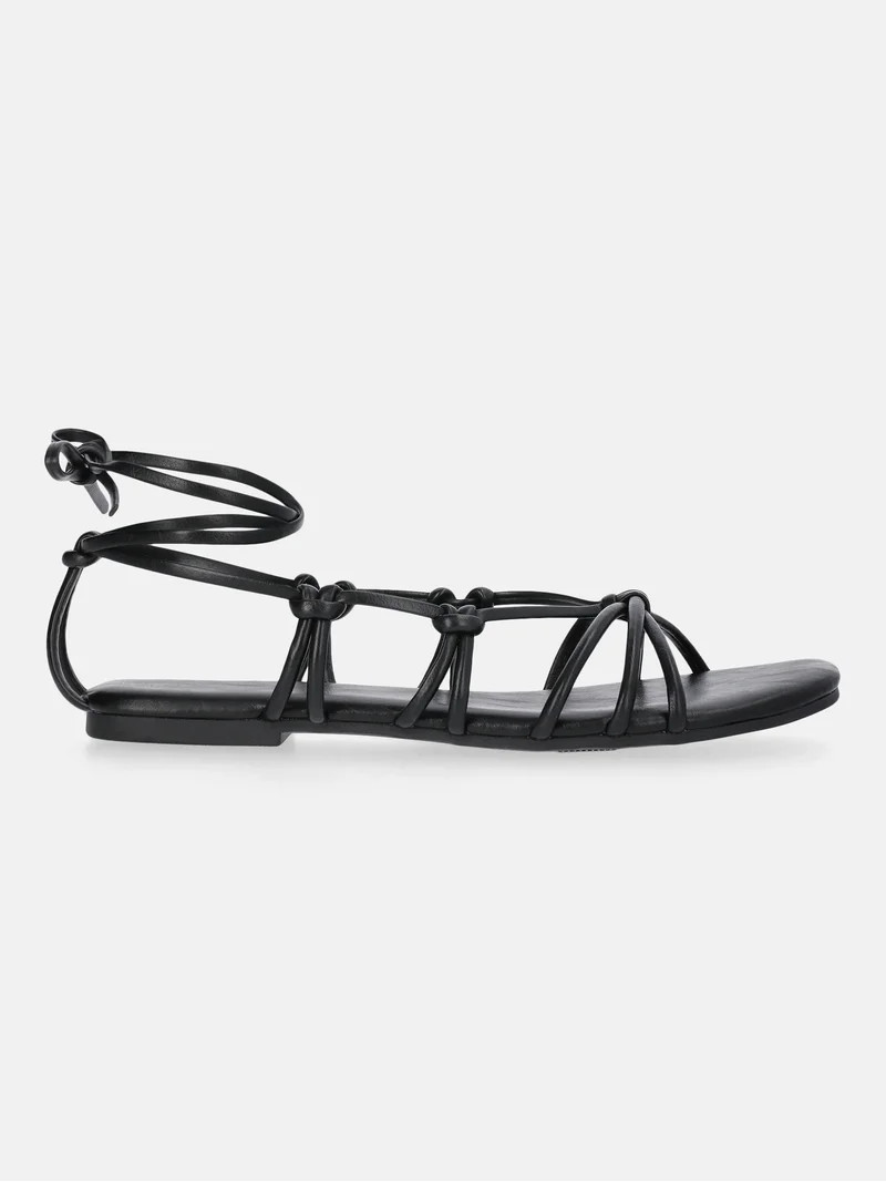 Time and Tru Women's Lace Up Sandals | Walmart (US)