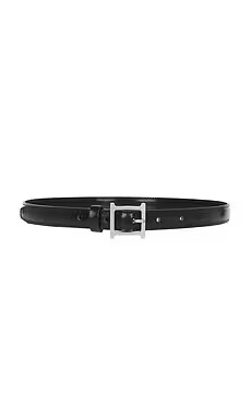 Helsa Logo Mini Waist Belt in Black from Revolve.com | Revolve Clothing (Global)