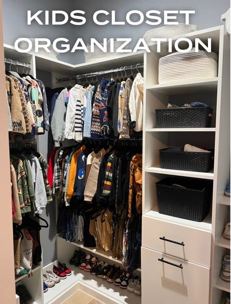 Kids closet storage organization!

#LTKSeasonal #LTKGiftGuide