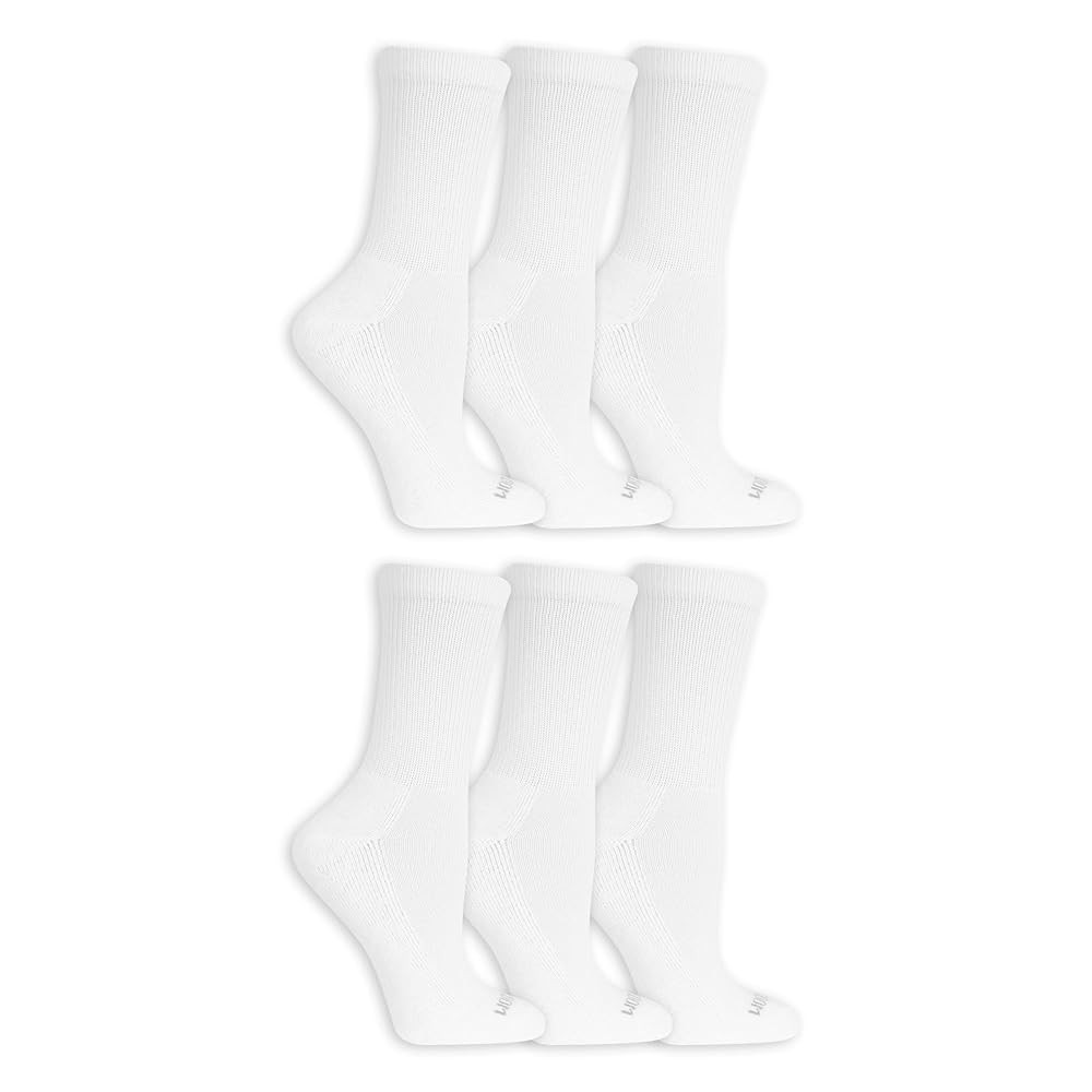Fruit of the Loom Women's Everyday Soft Cushioned Socks-10 Pair Packs | Amazon (US)