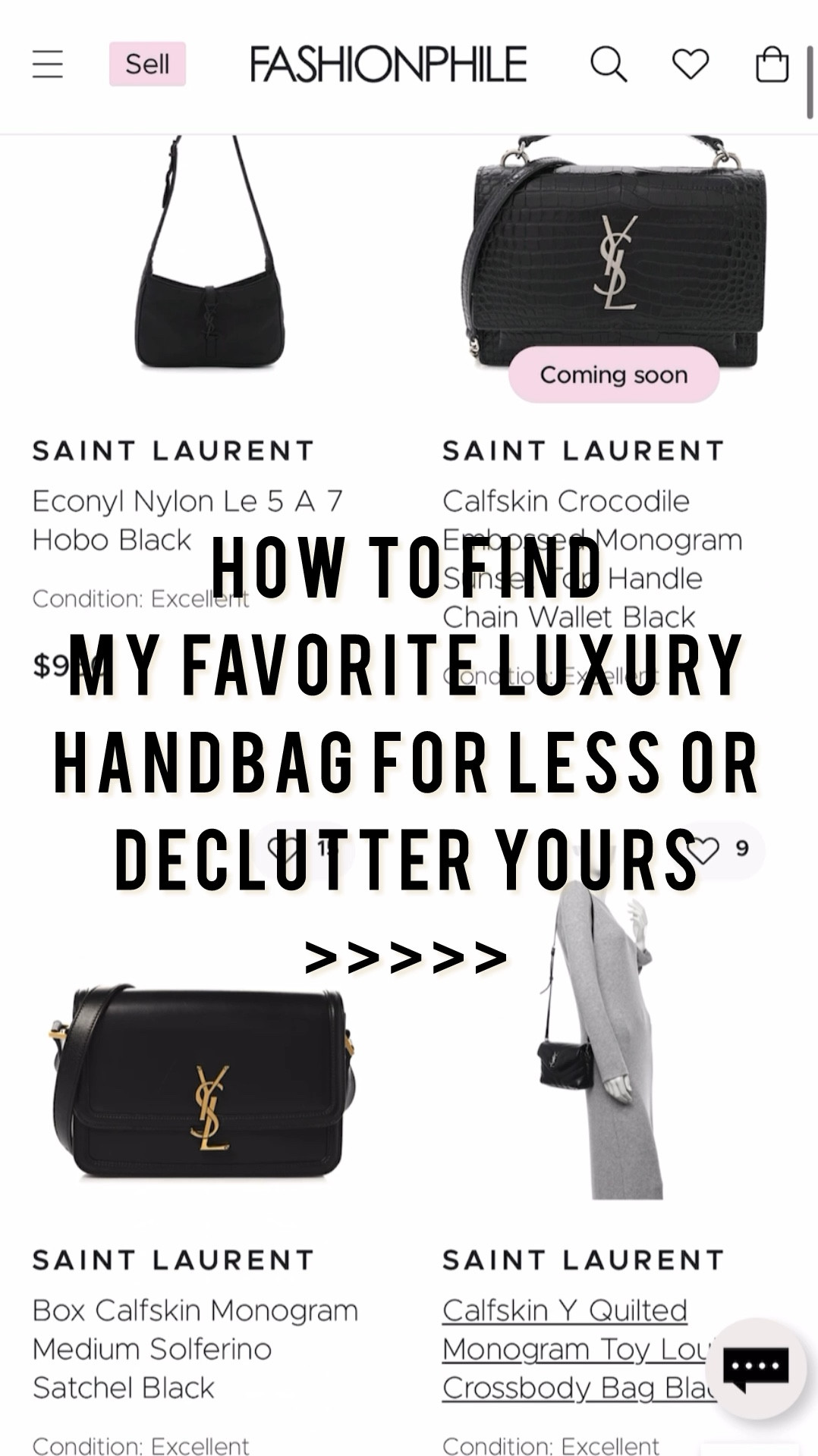 My Secret to Snagging Luxury Handbags + Accessories for Less (selling option too if you need to declutter)

@fashionphile #fashionphilepartner #fashionphilefinds

#LTKHoliday #LTKGiftGuide #LTKOver40