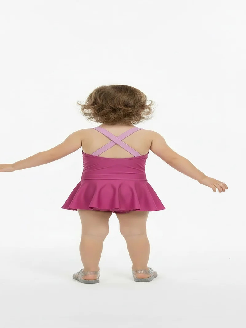 Disney Princess Aurora Toddler Girls Cosplay Swimsuit with UPF50+ , Sizes 12M-5T | Walmart (US)