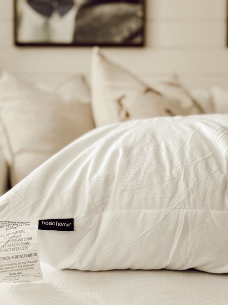 My favorite down alternative pillow insert. 

#LTKhome #LTKfindsunder100 #LTKstyletip