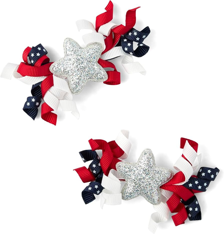 Gymboree,Girls,and Toddler 2-Pack Hair Clip Accessories | Amazon (US)
