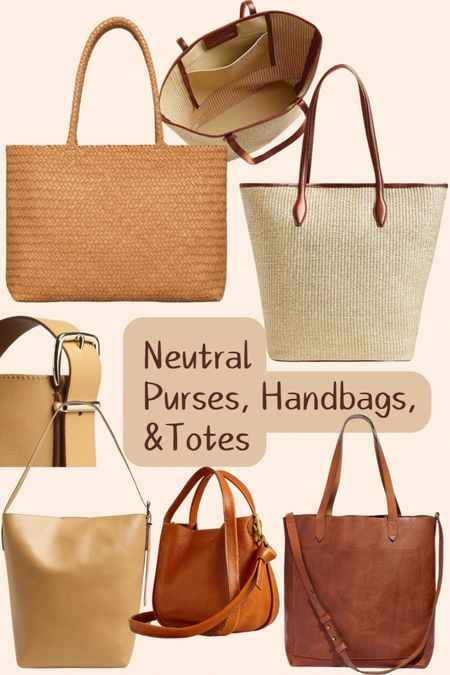 Need A NEUTRAL PURSE, HANDBAG, or TOTE. If you want an on-the-go purse bag or day-to-day purse bag, these are made to last and has lots of room to hold all your essentials and needs. mom purse | on the go purse | summer purse | summer tote bag | purse handbag | purse tote | neutral purse handbag | on the go purse | teacher purse | teacher bag | bags lover | bags and purses| Madewell Purses | Madewell Bags | 

#LTKstyletip #LTKxMadewell #LTKitbag
