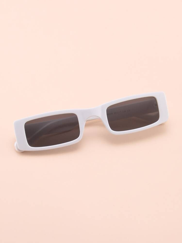 Clear Rectangle Frame Fashion Glasses | SHEIN