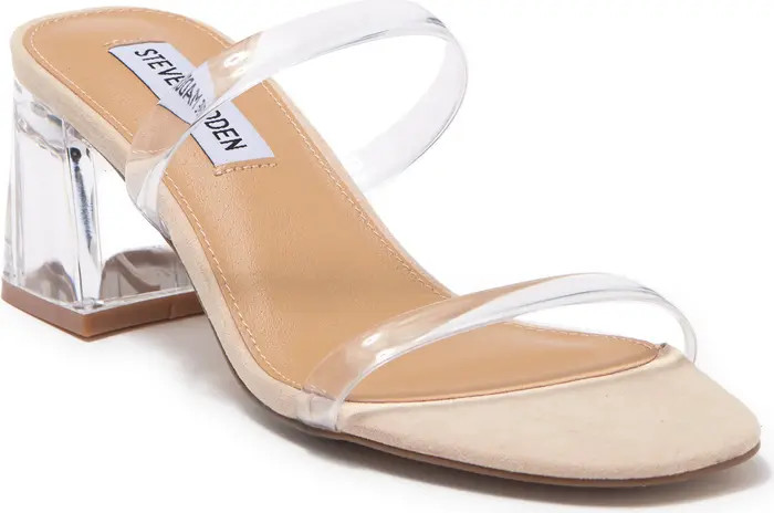 Mott Strappy Clear Block Sandal | Nordstrom Rack