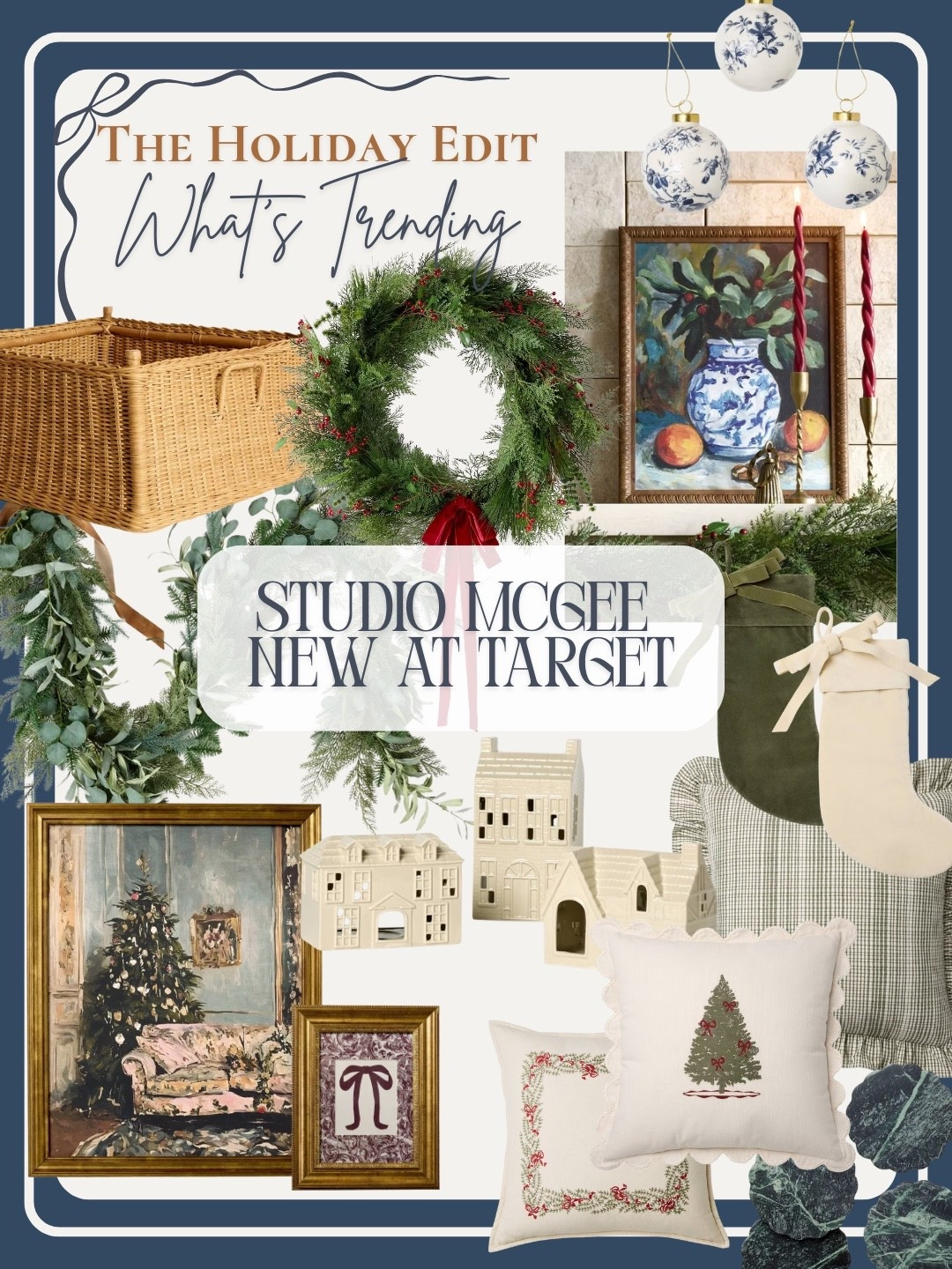 New Studio McGee Christmas drop at Target! 

#LTKHome #LTKSeasonal