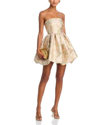 AQUA Strapless Bubble Dress - Exclusive  | Bloomingdale's Women | Bloomingdale's (US)