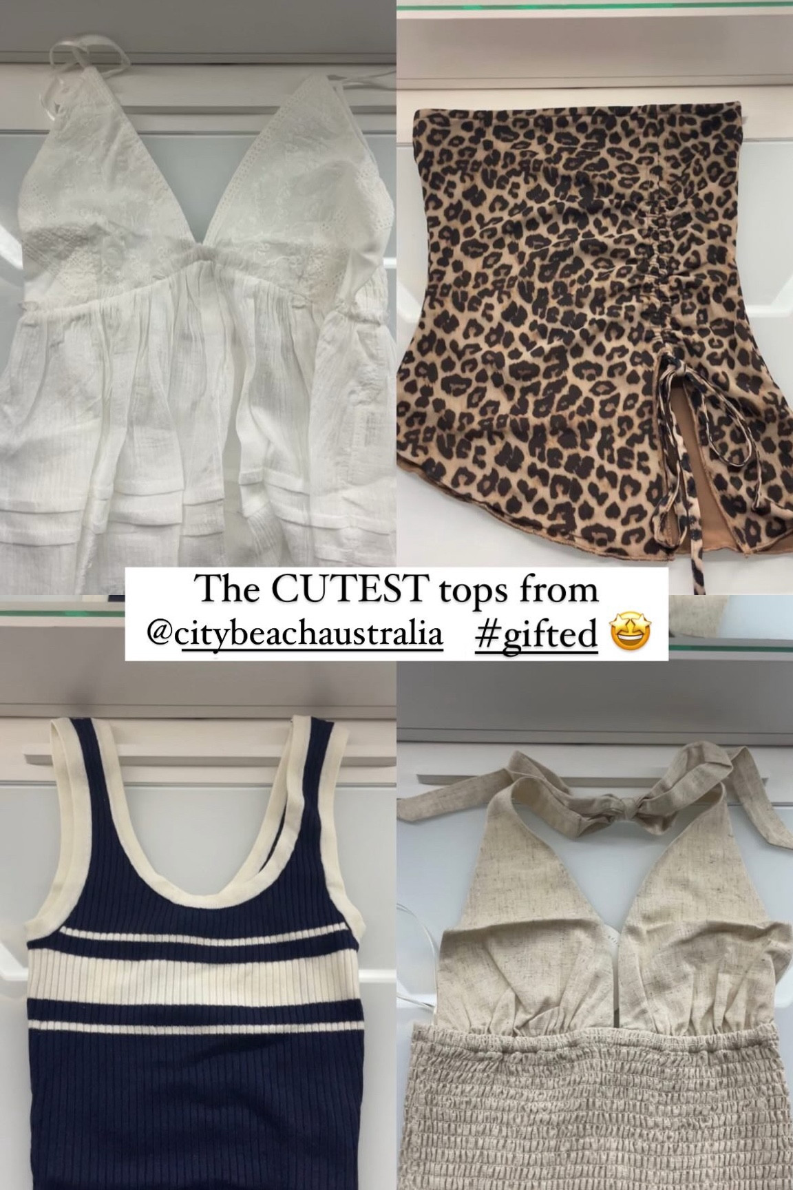 Spring break/summer tops at their finest! 