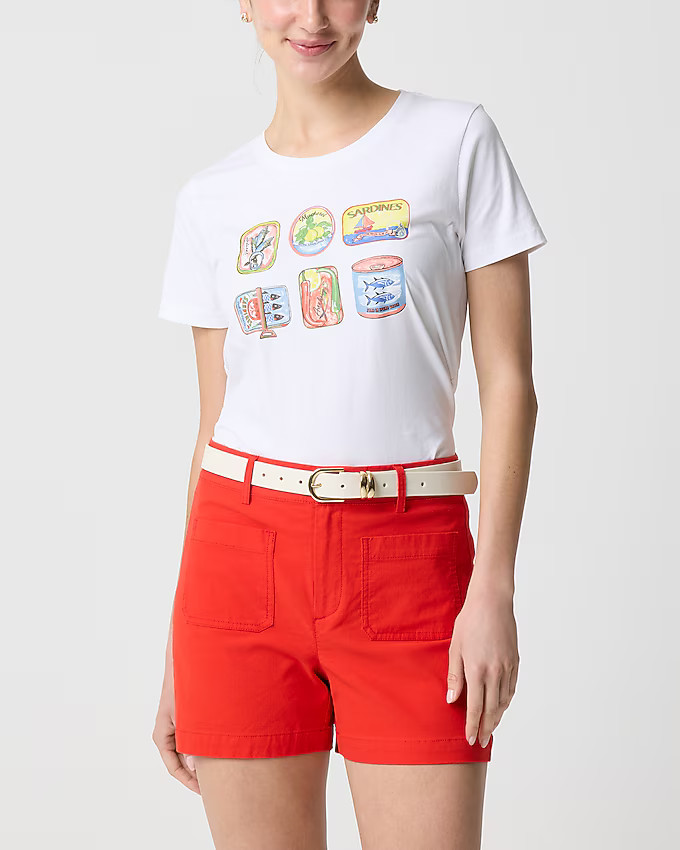 Tin fish graphic tee | J.Crew Factory