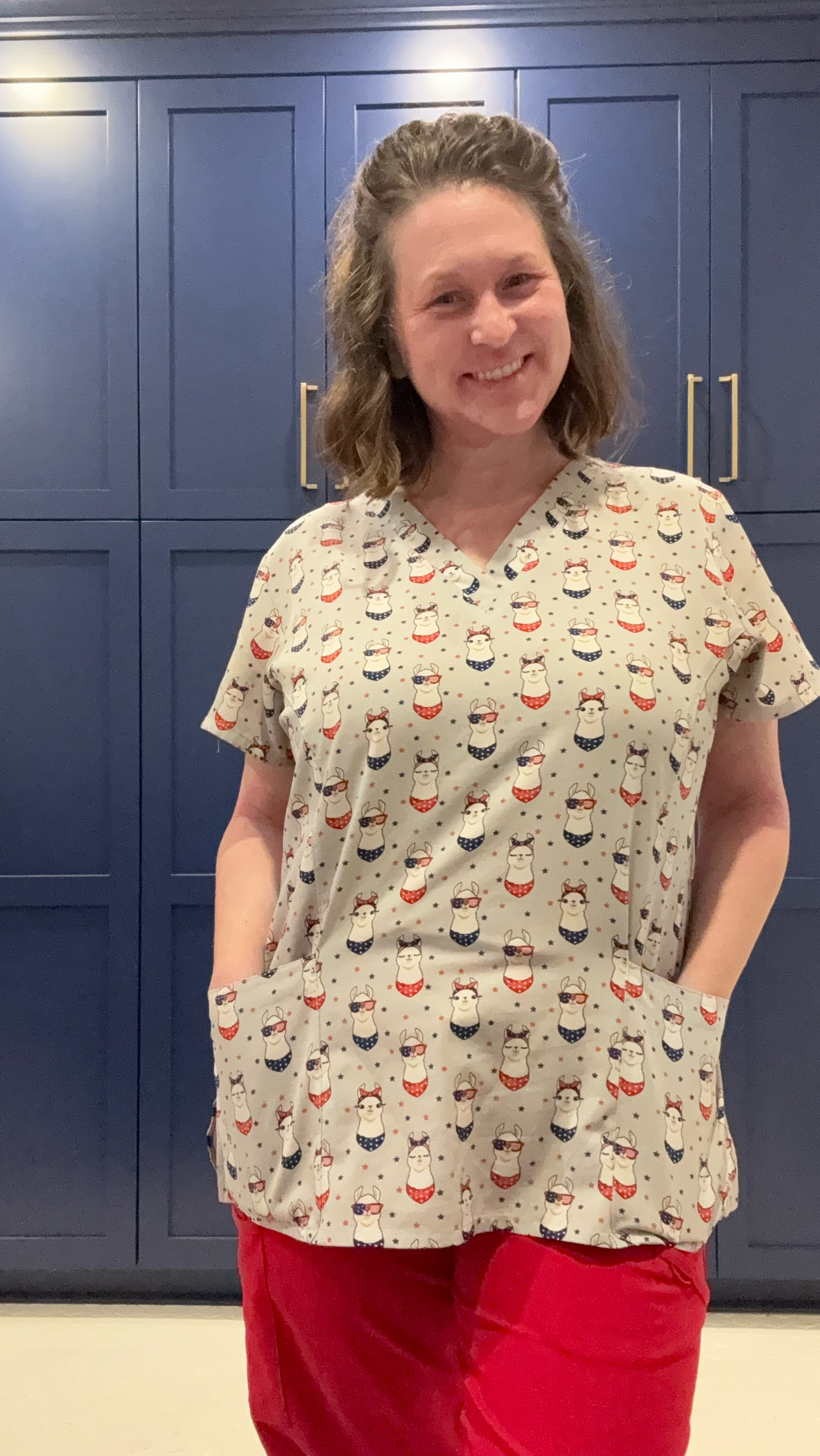 Fit check! 
- true to size
- I’m in a large 

#LTKSeasonal #LTKWorkwear #LTKStyleTip