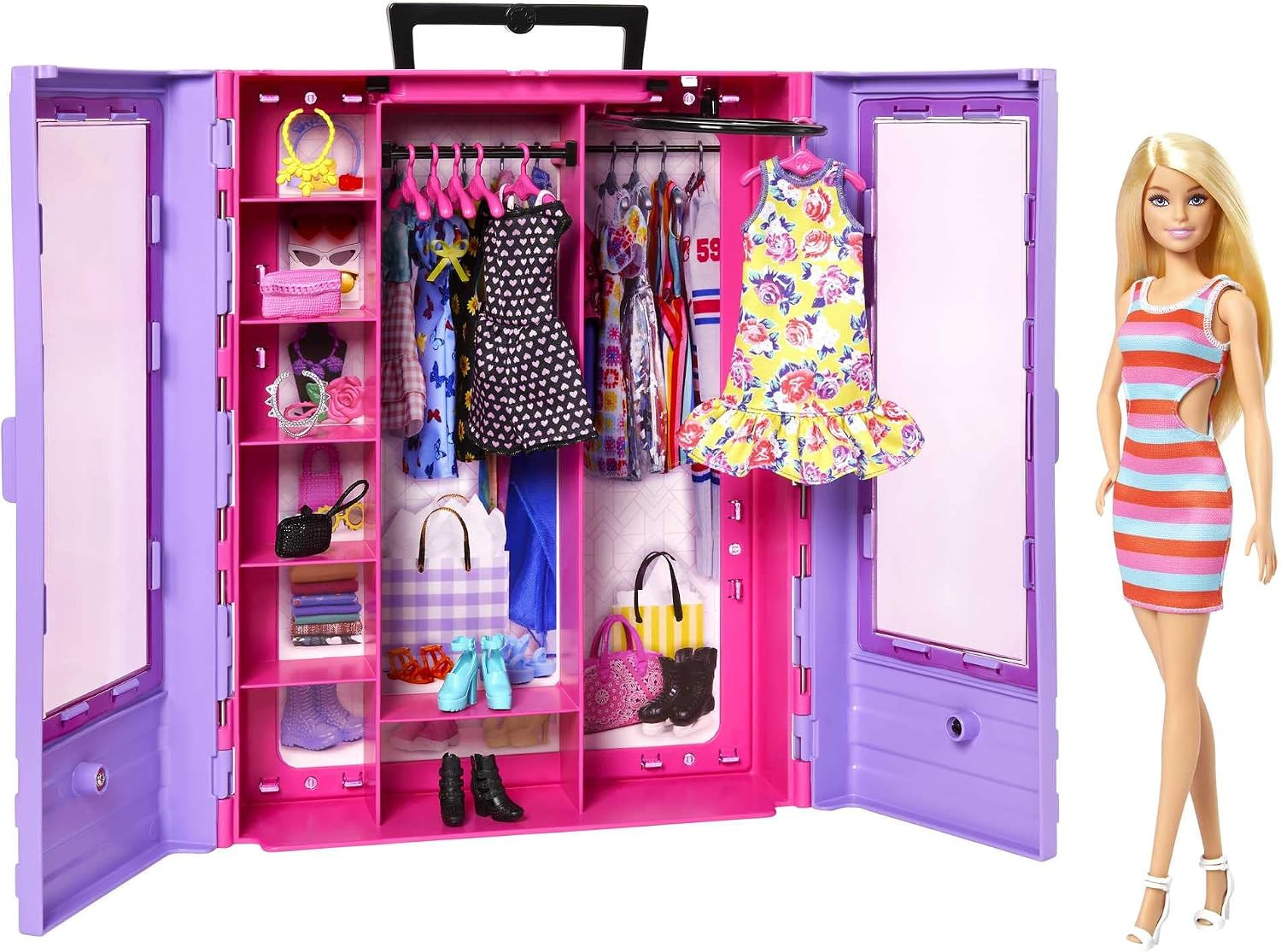 Barbie Fashionistas Ultimate Closet Portable Fashion Playset | Amazon (US)