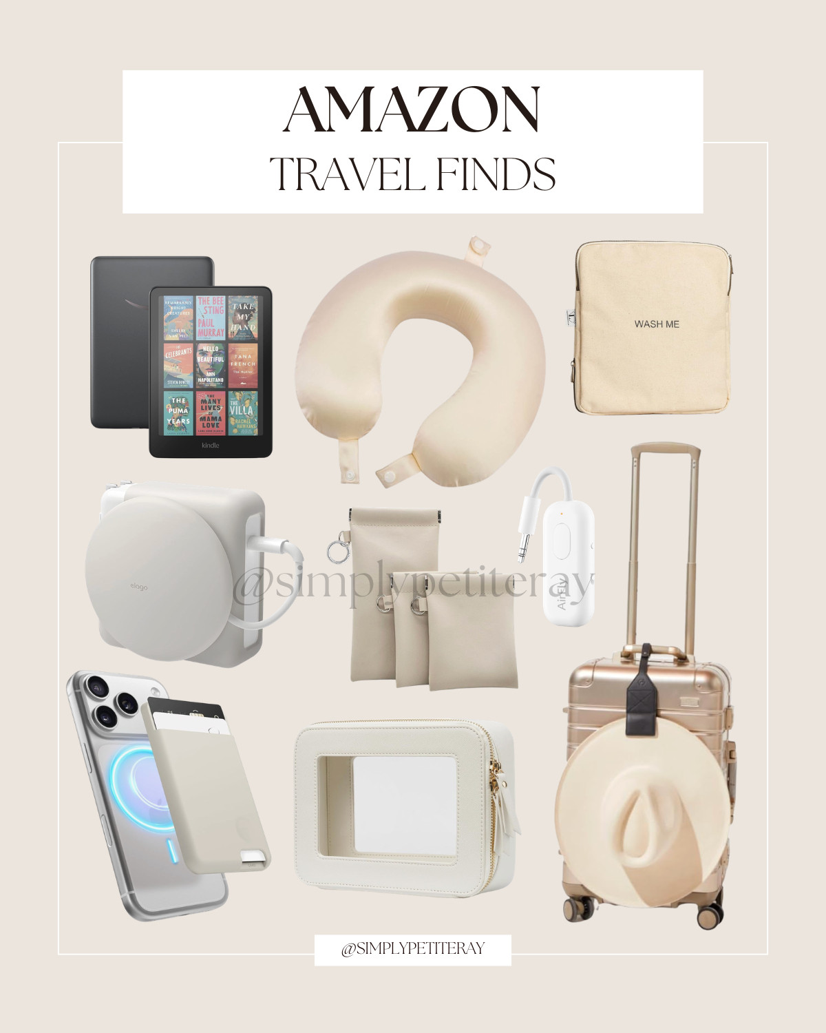 Travel essentials that will make your journey smoother and more enjoyable.

Amazon travel finds, travel essentials Amazon finds, smart packing and organization must-haves, smooth and stress-free journey essentials, lightweight and practical travel gear, comfortable and convenient trip accessories, affordable travel upgrades for every destination, must-have items for easier travel days

#AmazonTravel #TravelEssentials #AmazonFinds #PackingHacks #WanderlustStyle #JetSetEssentials #LTKTravel #SmoothTravels
 

 #LTKTravel