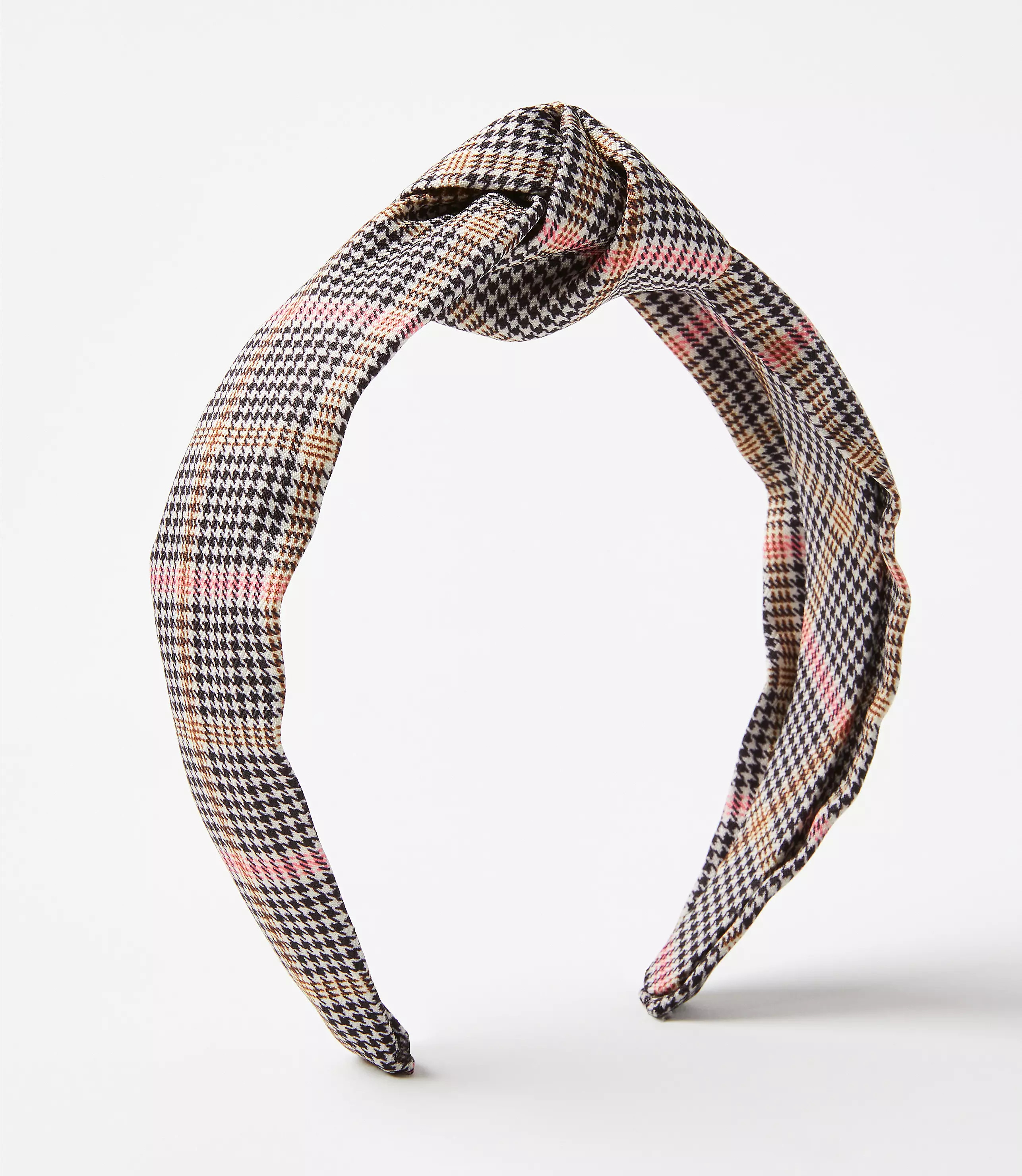 Plaid Knot Headband | LOFT