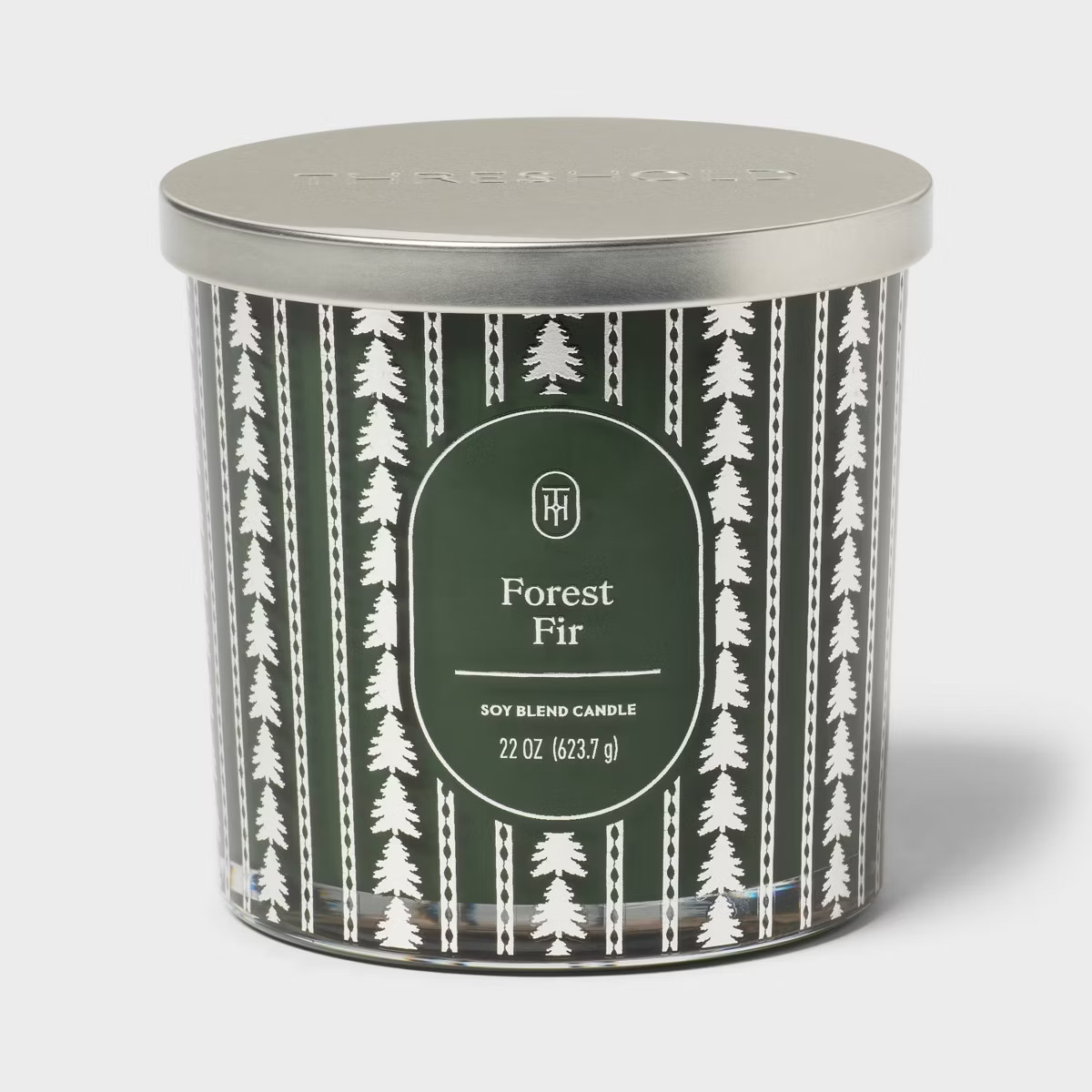 3 Wick Lidded Forest Fir Jar Candle 22oz - Threshold™ | Target