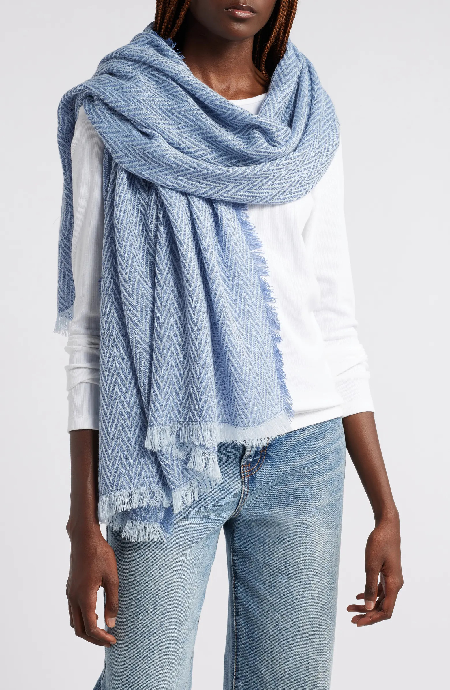Herringbone Burlap Scarf | Nordstrom