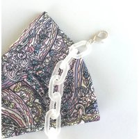 Acrylic Mask Chain | White Frost Clear Mask Chain, Chunky Face Chain For Mask, Mother's Day Gift Und | Etsy (US)