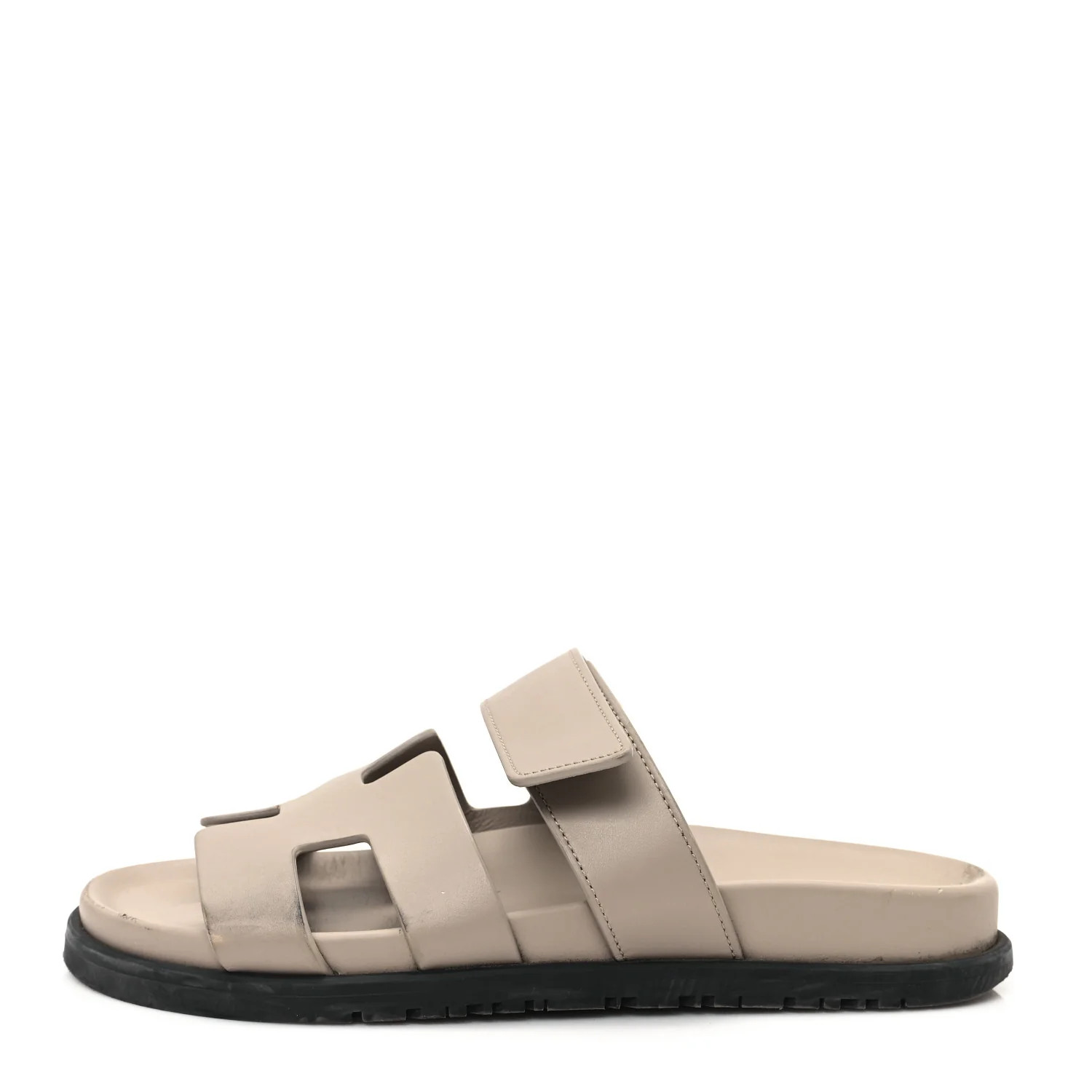 Calfskin Womens Chypre Sandals 36 Beige Mastic | FASHIONPHILE (US)