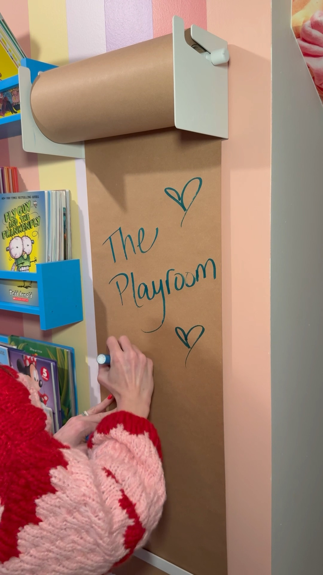 Playroom kraft paper roll 

#LTKHome #LTKmomlife #LTKKids