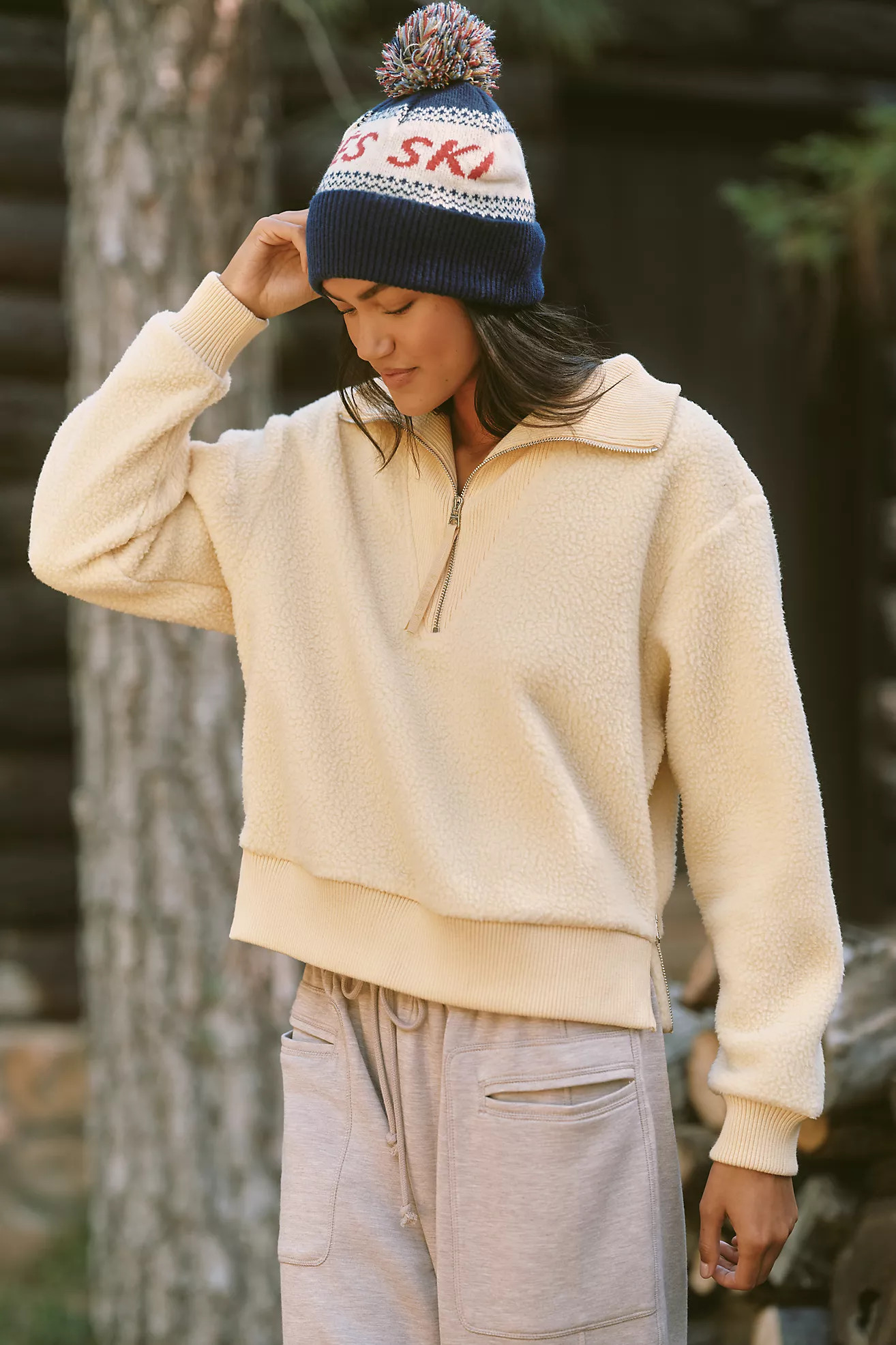 Varley Jaylin Half-Zip Sweater | Anthropologie (US)