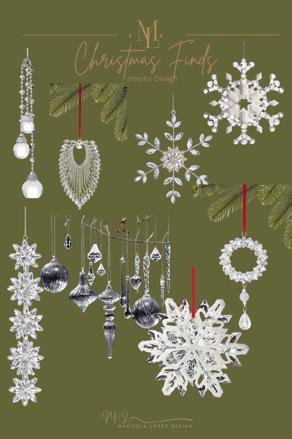 44% off! Make a statement with crystal ornaments! The shine will be bright! #crystal #ornaments #christmas 

#LTKGiftGuide #LTKSeasonal #LTKHoliday