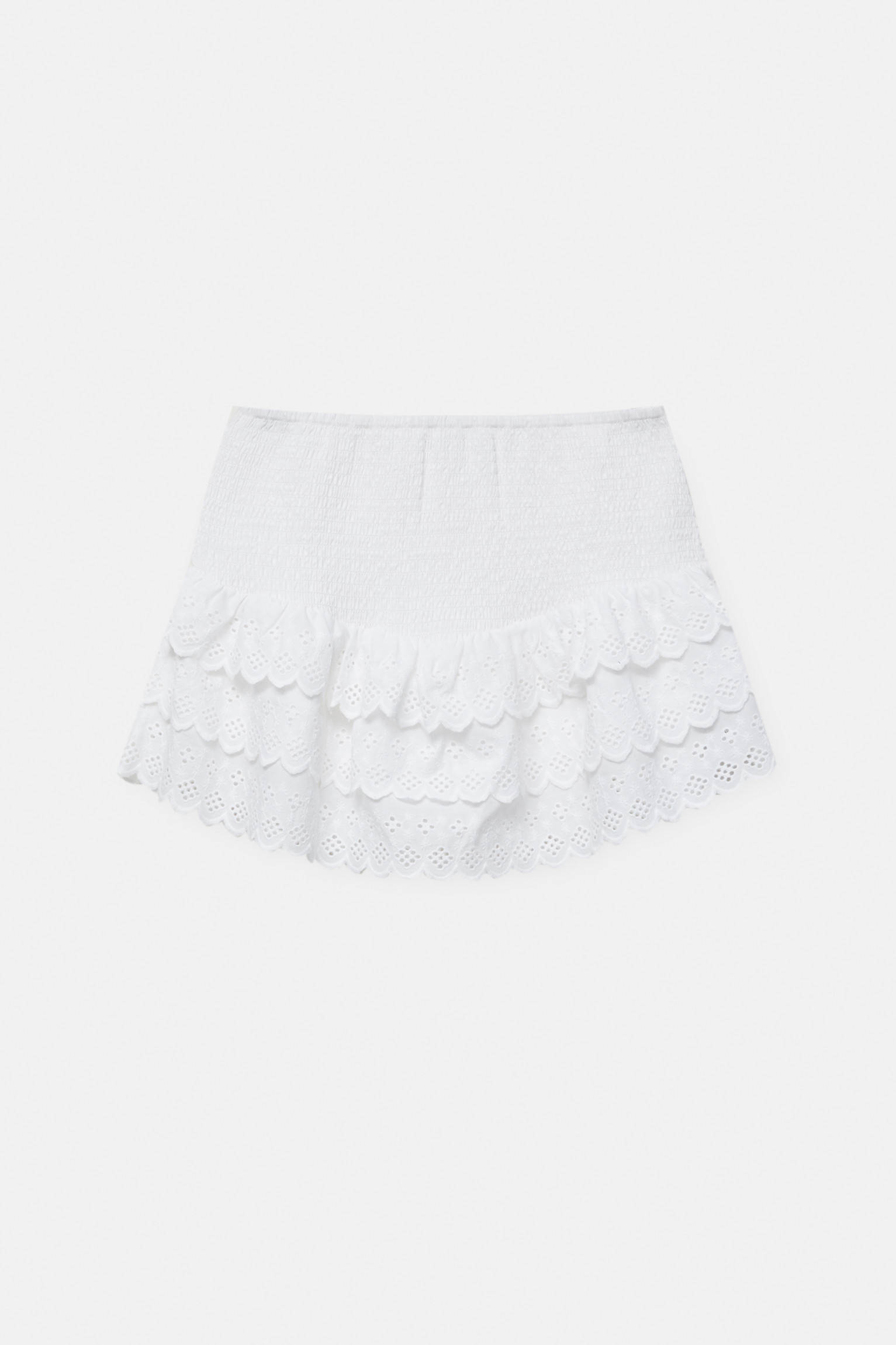 Ruffled mini skirt | PULL and BEAR UK