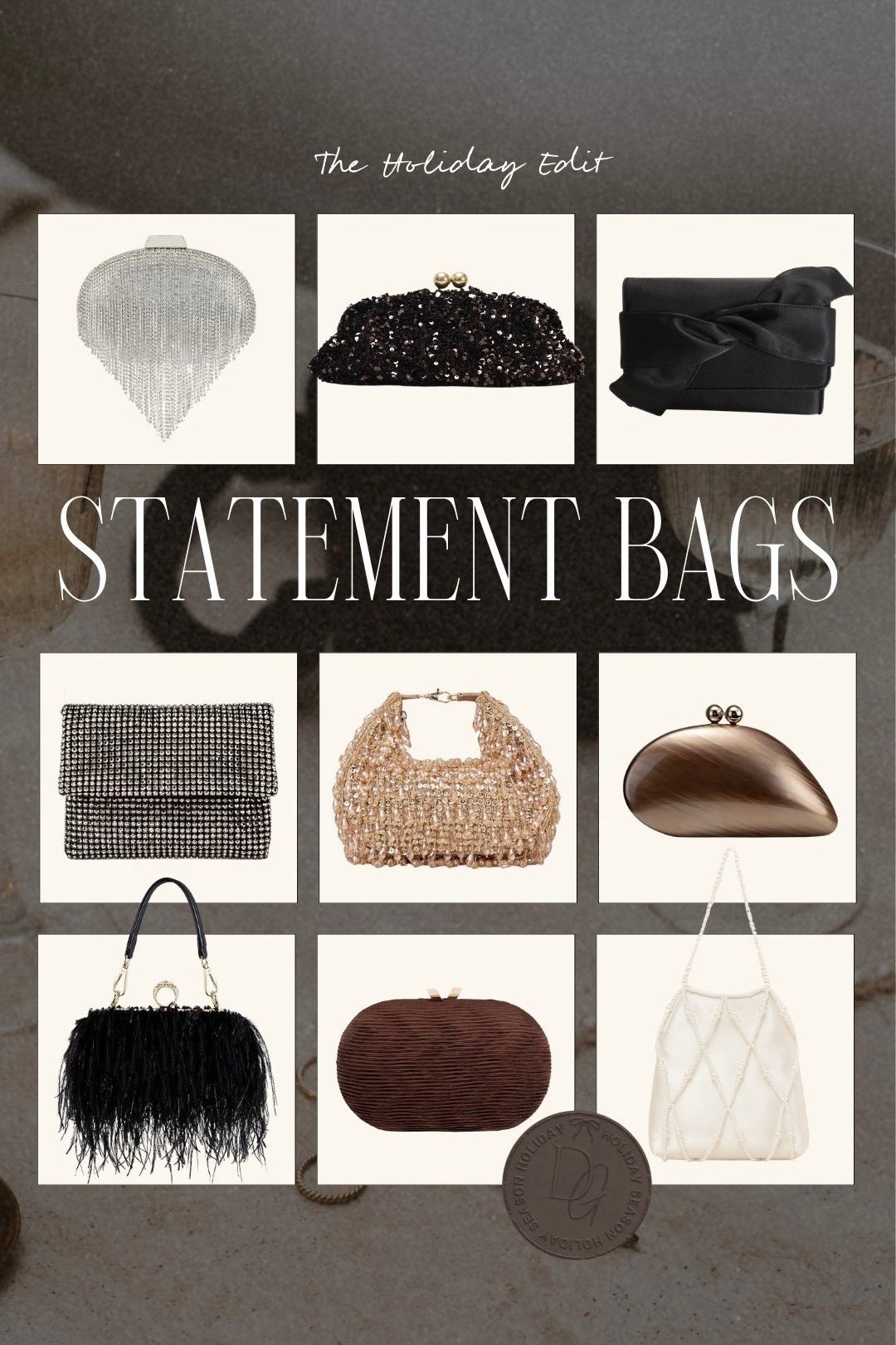 Statement Bags | handbags, clutches, holiday accessories, rhinestone bag, holiday style, holiday fashion, winter style, winter fashion

#LTKHoliday #LTKSeasonal #LTKFindsUnder50