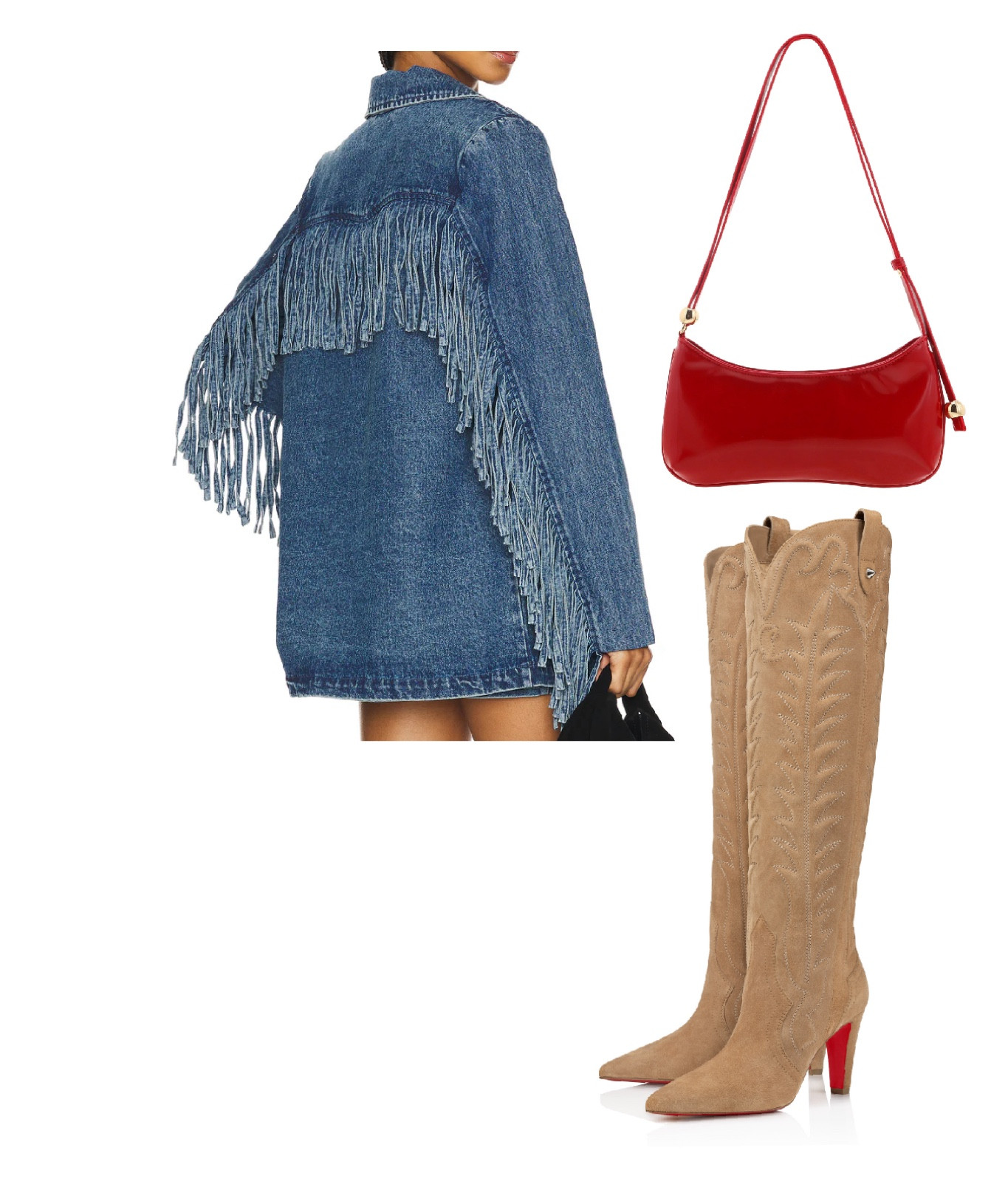 Western fashion | boots | cowboy inspired | smym | denim | fringe 

#LTKShoeCrush #LTKStyleTip #LTKHoliday