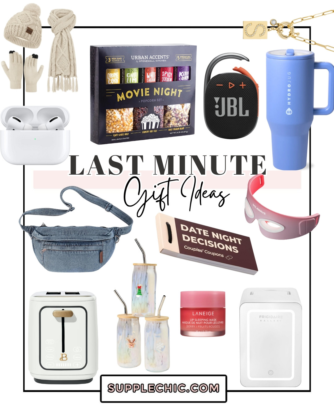 Quick, thoughtful, and feel way more planned than they are. These gifts save time and your sanity. #LastMinuteGifts #GiftIdeas #LTKHoliday #HolidayShopping #GiftGuide #EasyGifts #LTKFinds #ThoughtfulGifts #HolidayMustHaves #GiftInspo 

 #LTKGiftGuide #LTKHoliday #LTKFindsUnder100