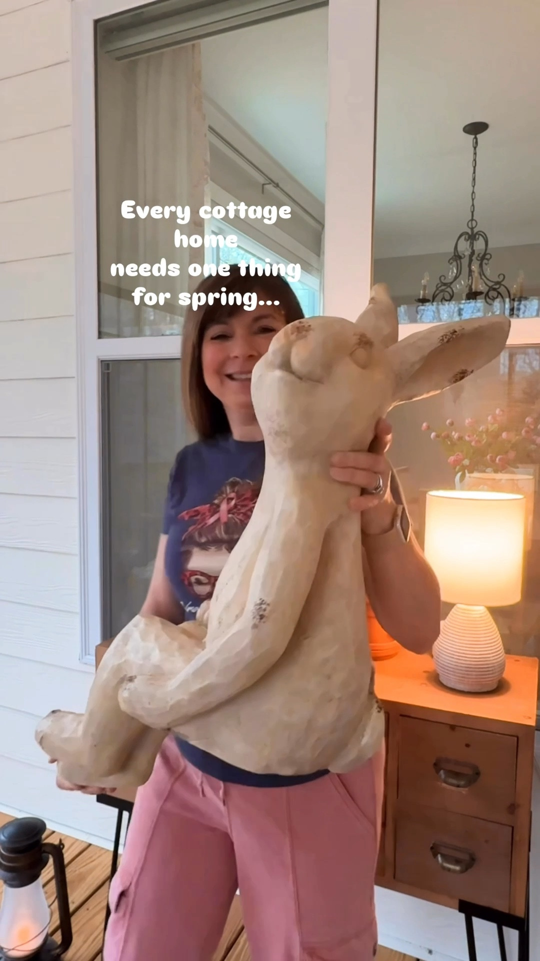 The cutest faux stone sitting bunny in town!

#LTKSeasonal #LTKHome