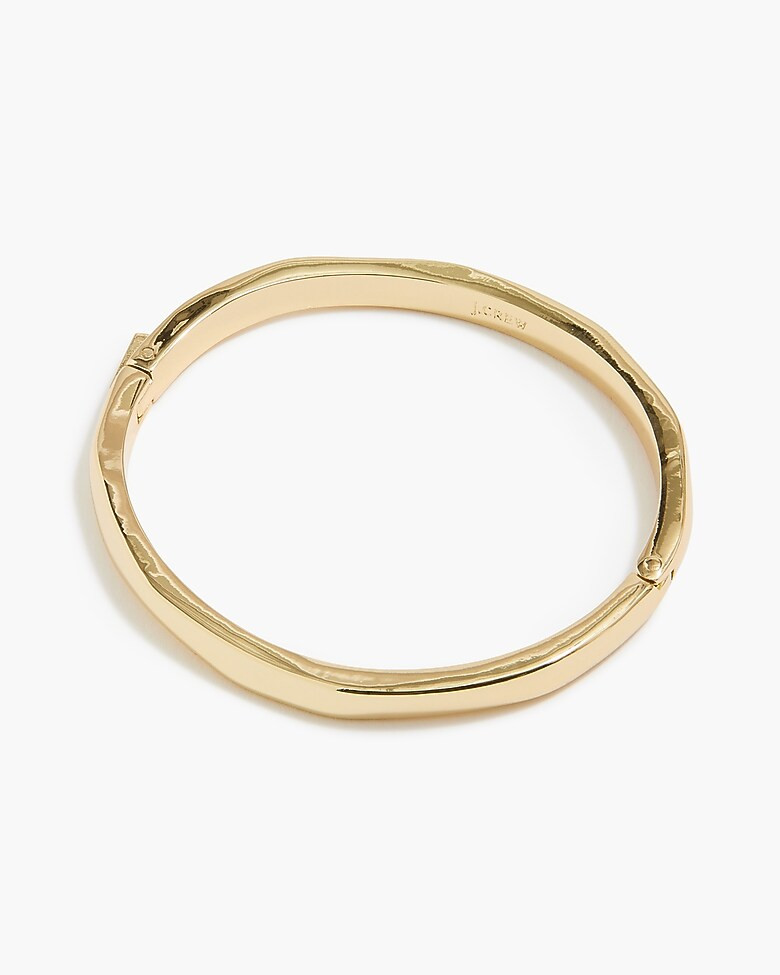 Hammered cuff bracelet | J.Crew Factory