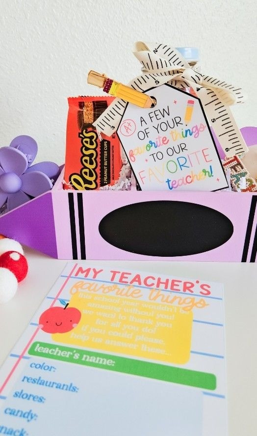 Teacher appreciation favorite things gift idea!

#LTKdayinmylife #LTKKids #LTKmomlife