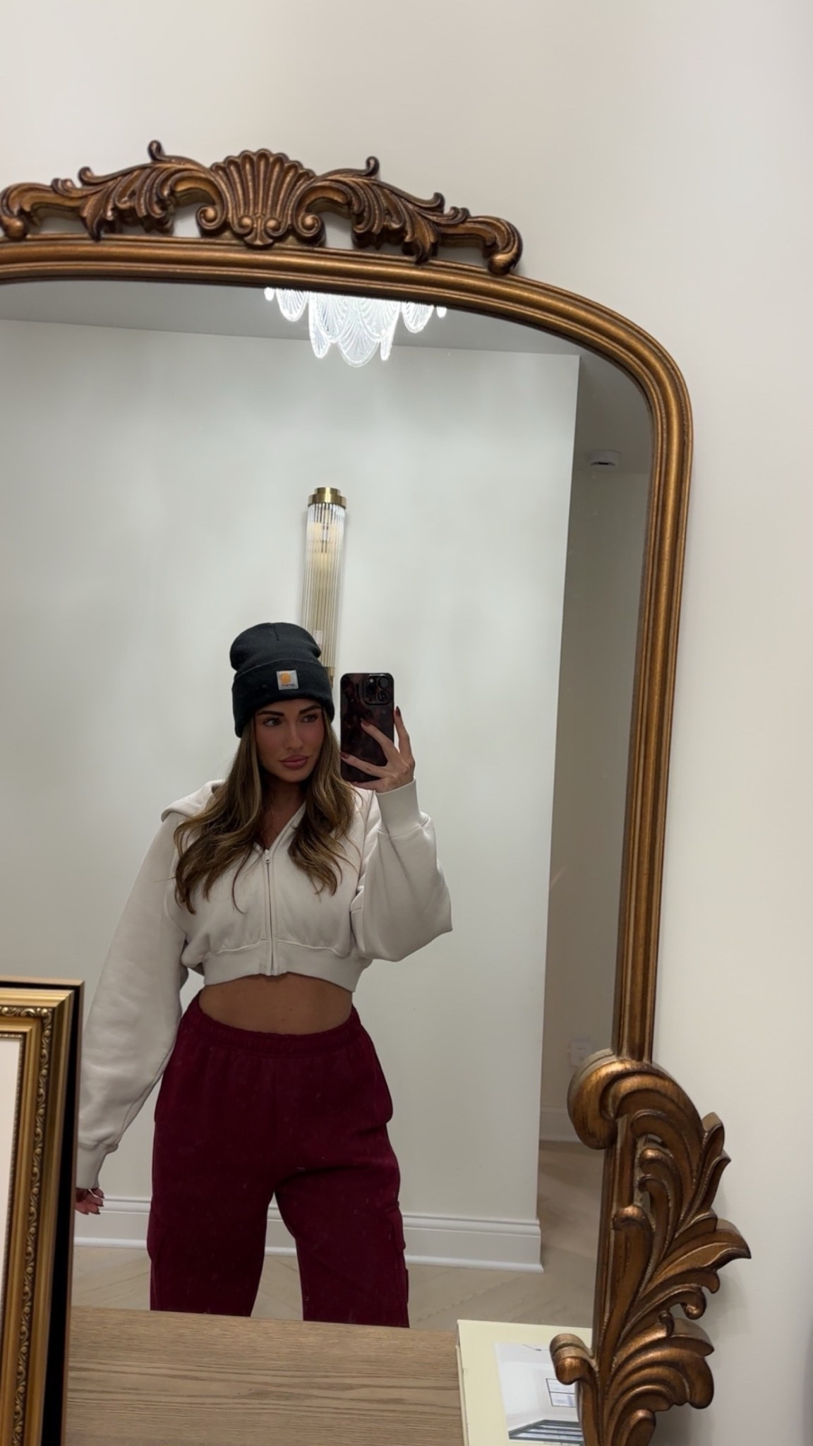 Best cargo sweatpants. Period🤌🏼 wearing a small top and bottom.

#LTKStyleTip #LTKFindsUnder100 #LTKFindsUnder50