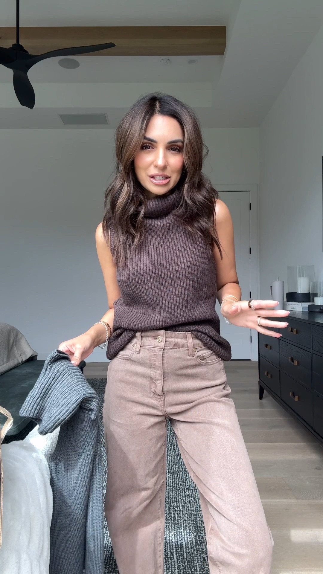 My online order from the nsale!
For sizing:
Sweater top/ size XS 
Paige denim / size 24 in pocket style
Paige denim / size 24 petite in darker wash
Paige denim / size 24 regular in tan color
Brown suede loafers / size down half 
Rothy's loafers / true to size 
Barefoot dreams / size XS true to size

#LTKSaleAlert