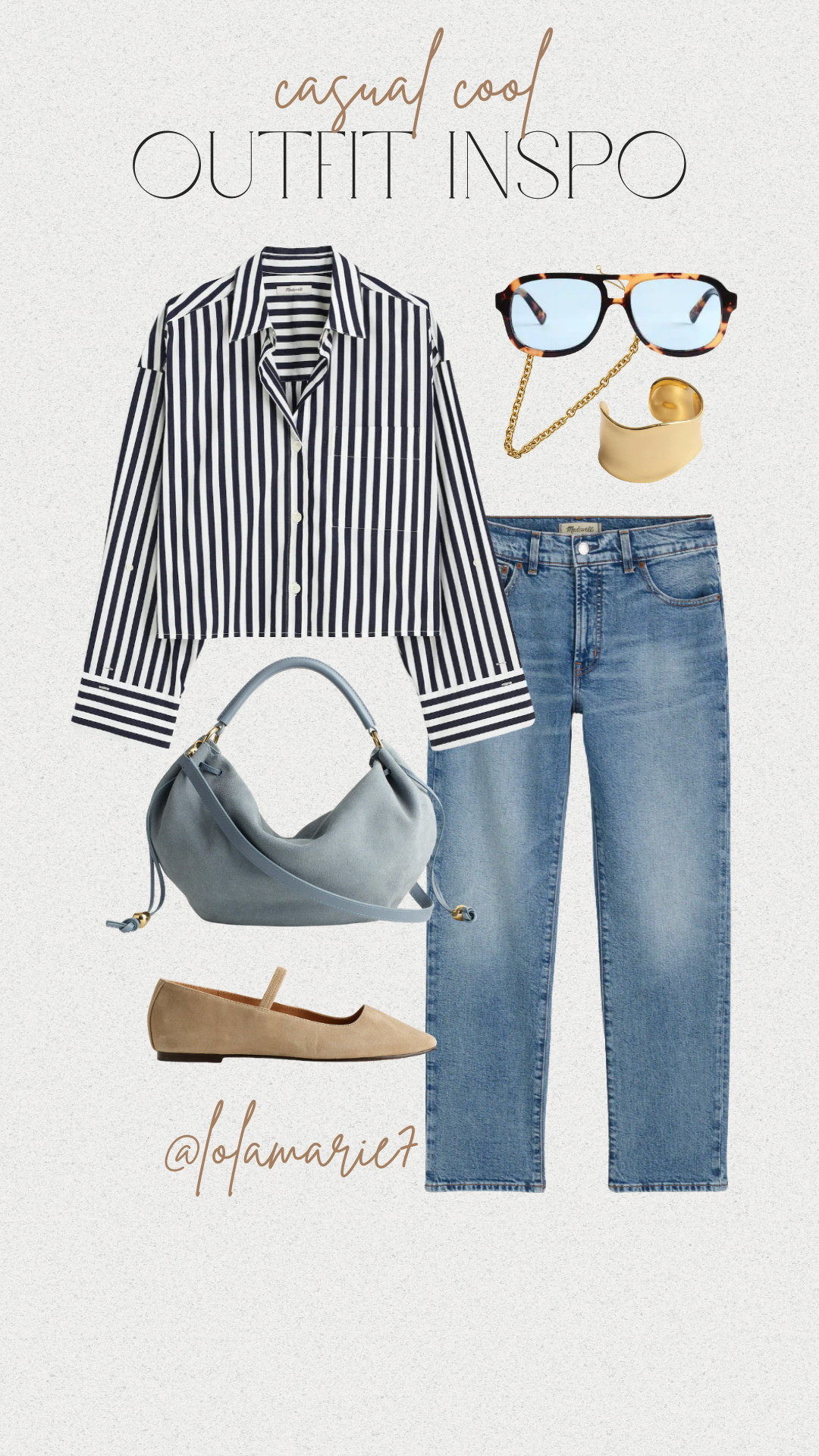 Outfit Inspo from Madewell! 

@madwell 

 #madewell #casualcool #outfitinspo #denimfinds #springstyle #LTKootd #LTKSaleAlert #LTKWorkwear