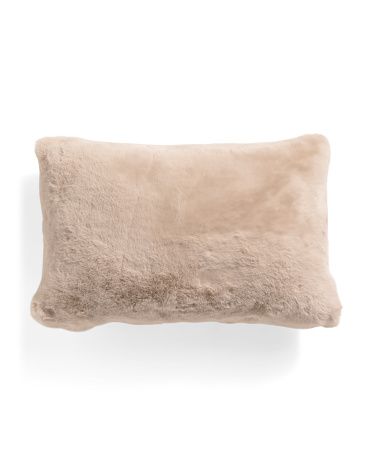 14x22 Faux Fur Pillow | TJ Maxx