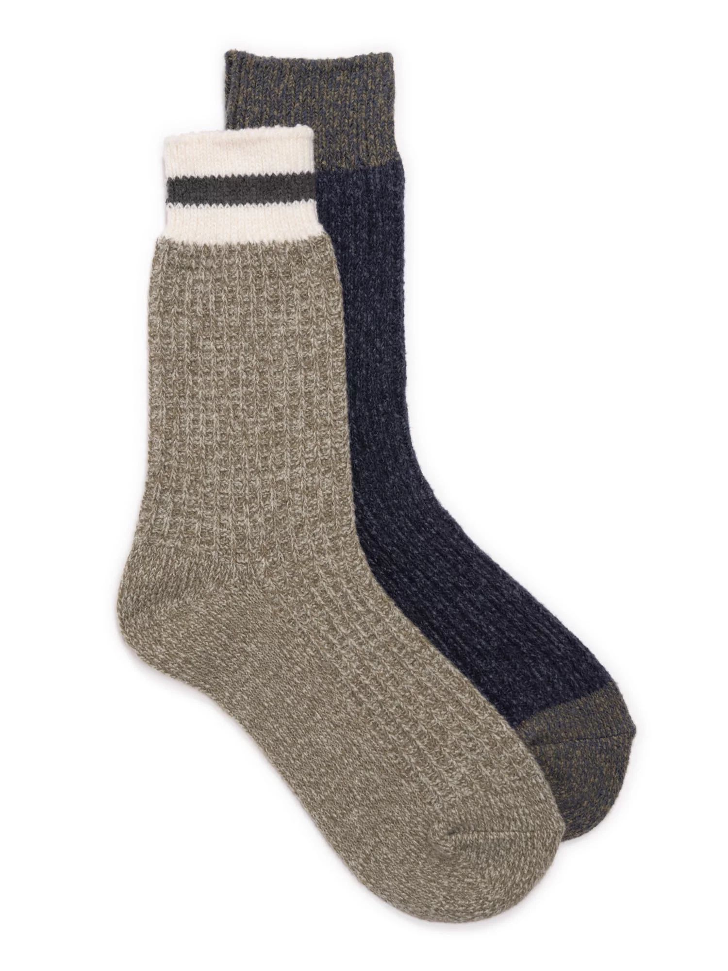 MukLuks Women's Crew Socks, 2-Pairs - Walmart.com | Walmart (US)