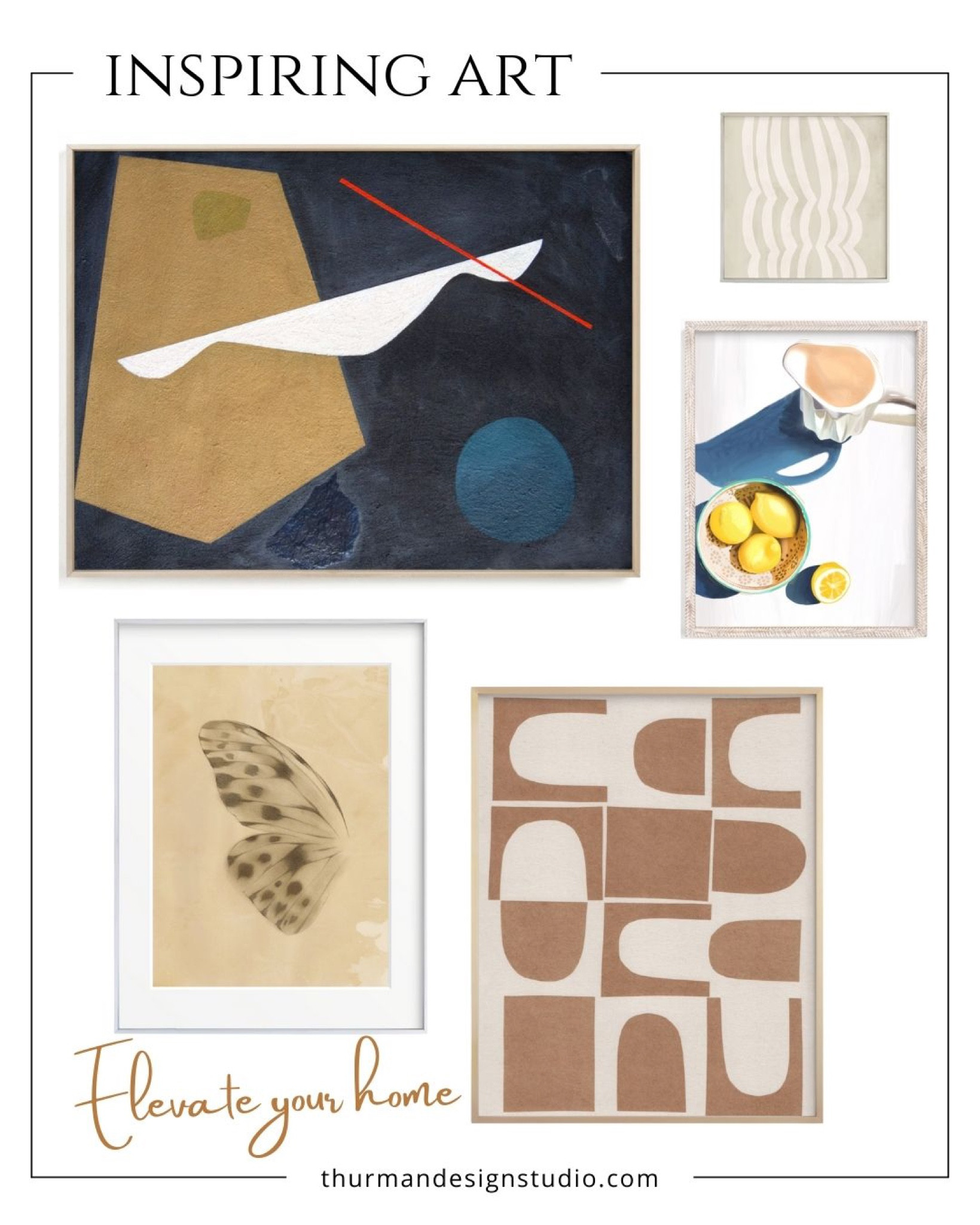 INSPIRING ART
Elevate your home with touches of unique art. Play with different frame styles, and various sizes of art for a curated designer look! 


#LTKFind #LTKhome #LTKGiftGuide