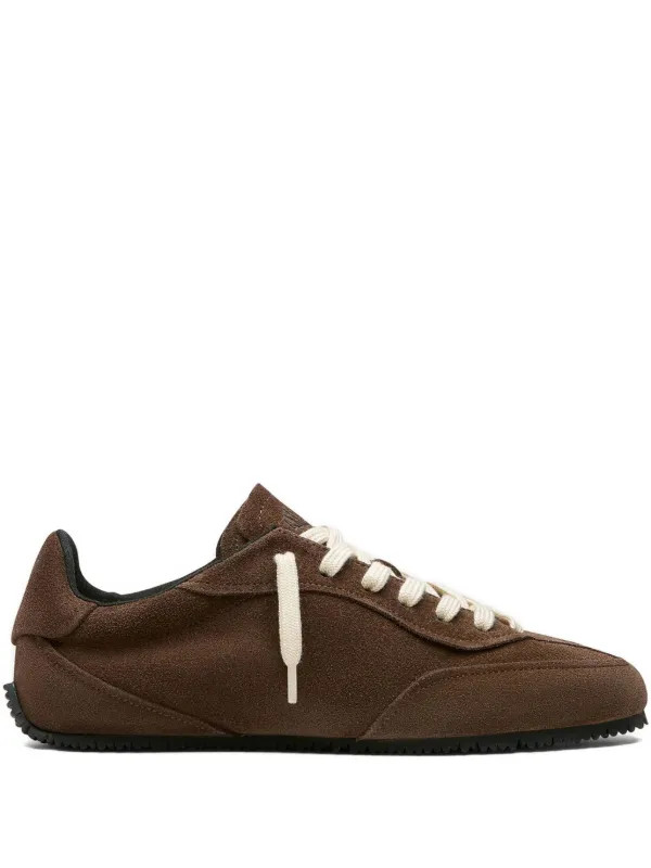 suede lace-up sneakers | Farfetch Global
