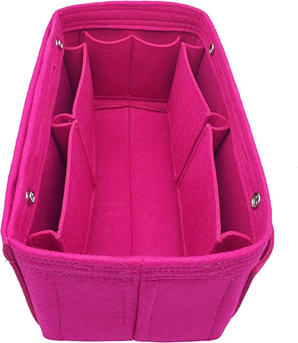 LEXSION Felt Purse Organizer Insert Bag organizer Multi Pocket Bag in Bag Organizer Shaper | Amazon (US)