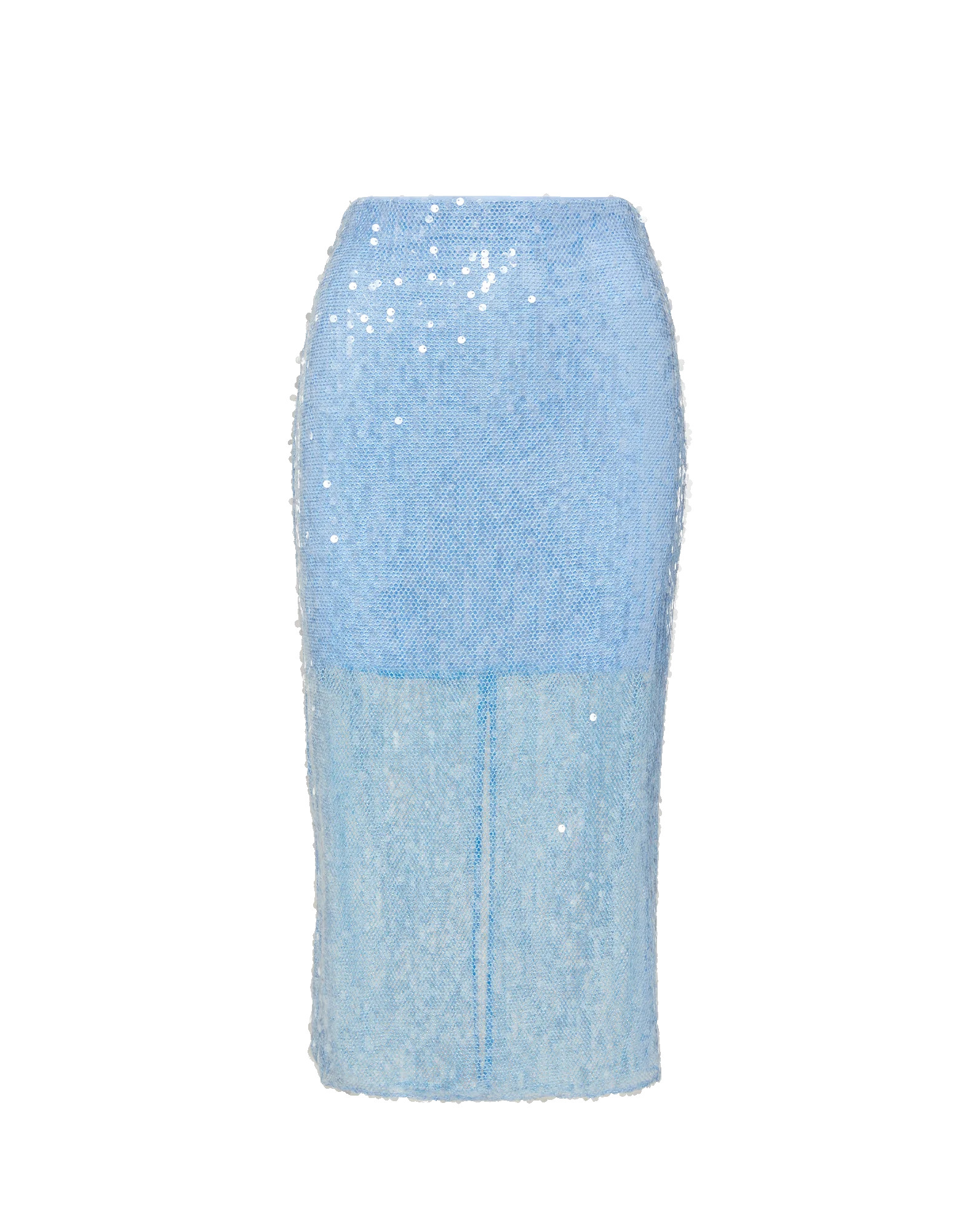 Allora Sheer Sequin Midi Skirt in Blue Jay | Veronica Beard | Veronica Beard