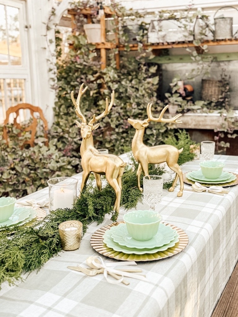 Christmas in the greenhouse! #greenhouse #christmasdecorating #jadeite

#LTKSeasonal #LTKHoliday #LTKHome