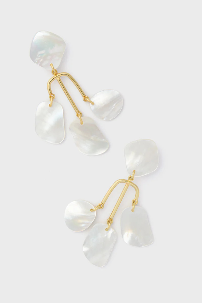 Mother of Pearl Gabriella Earrings | Tuckernuck (US)