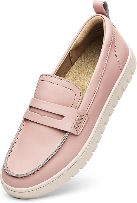 KORDAL Women's Comfortable Classic Penny Loafers Leather Sneakers Casual Slip On Dress Shoes Offi... | Amazon (US)