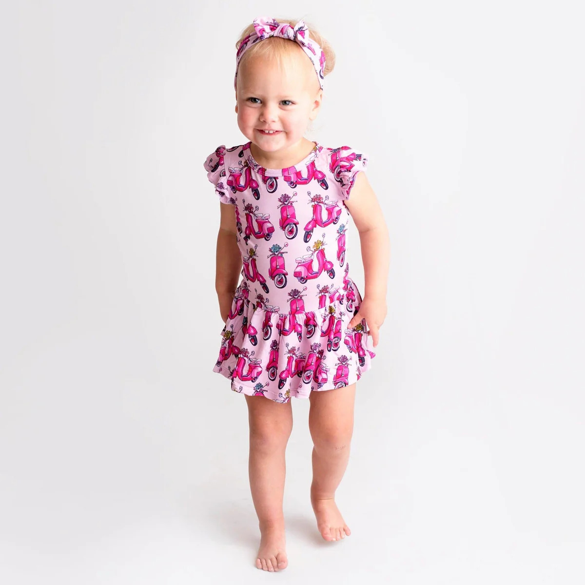 Wheelie Sweet Ruffle Dress - FINAL SALE | Bums & Roses