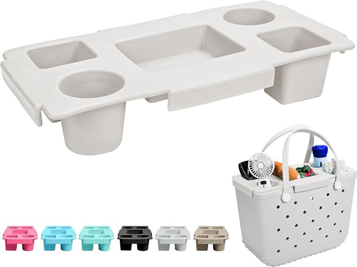 Tote Topper Tray Accessories for Tote Bogg Bag Large \u2013 Waterproof EVA Removable Table Top Or... | Amazon (US)